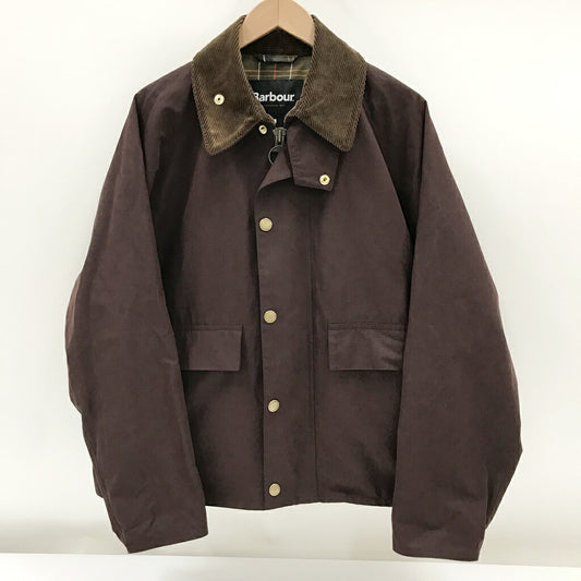 Barbour Borrowdale Short Blouson Jacket Brown Size 38