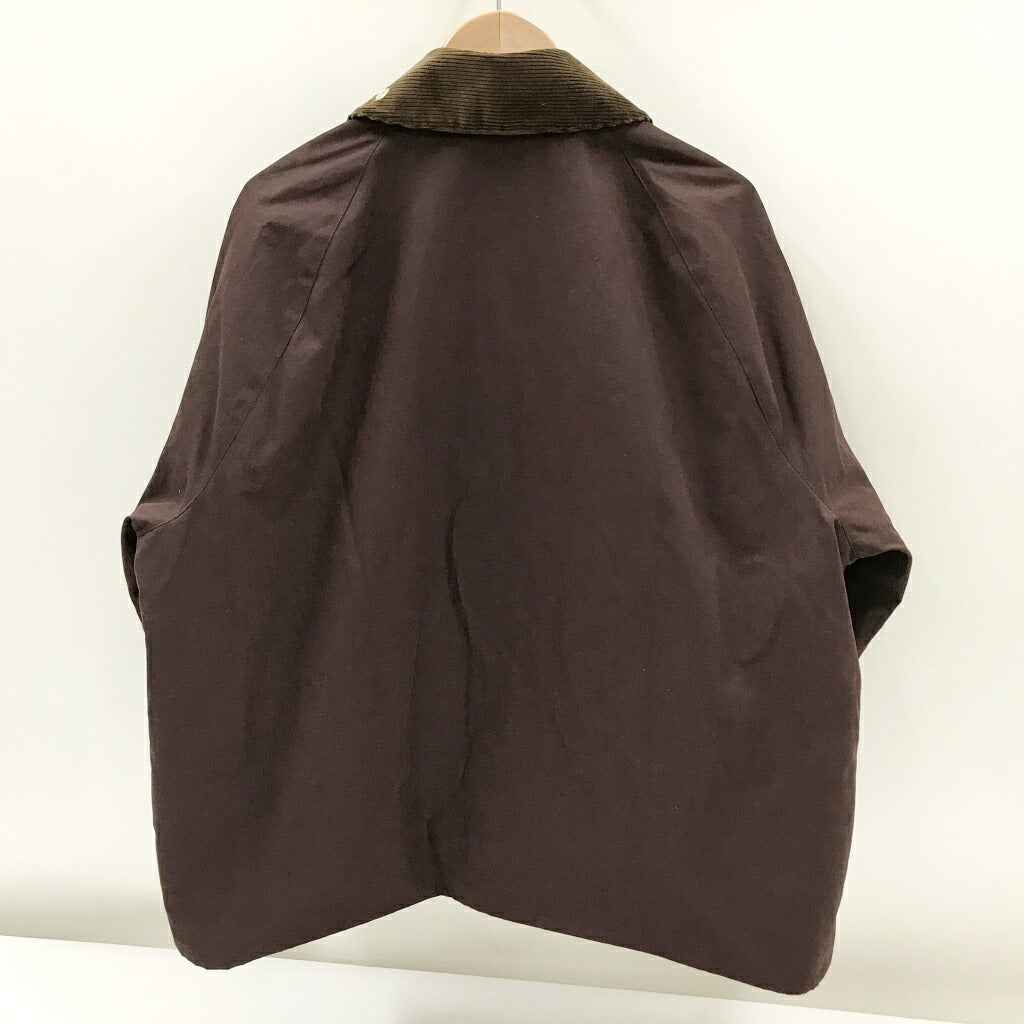 Barbour Borrowdale Short Blouson Jacket Brown Size 38