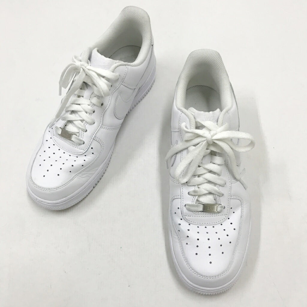 NIKE Air Force 1 '07 White Sneakers Size 28