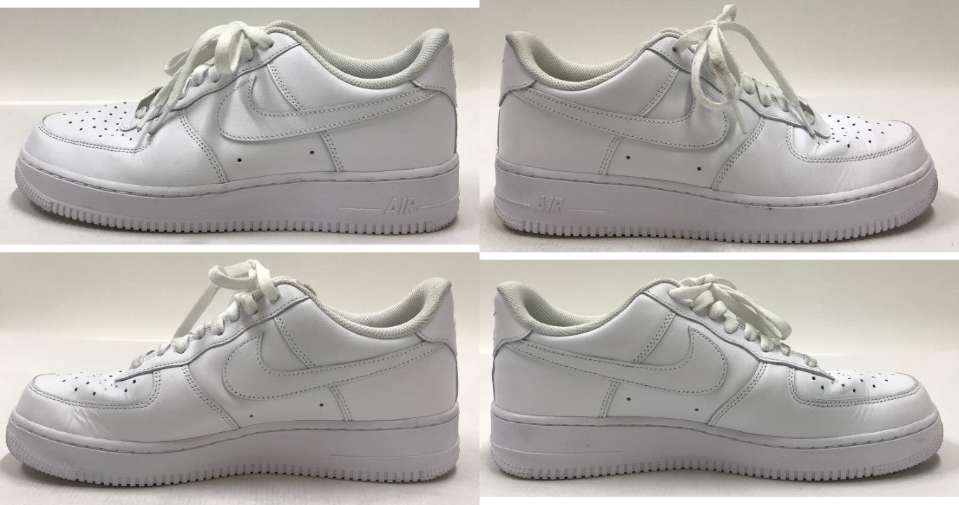 NIKE Air Force 1 '07 White Sneakers Size 28
