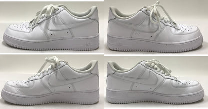 NIKE Air Force 1 '07 White Sneakers Size 28