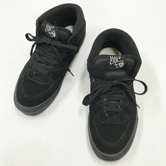 VANS SKATE HALF CAB Black Sneakers Size 27