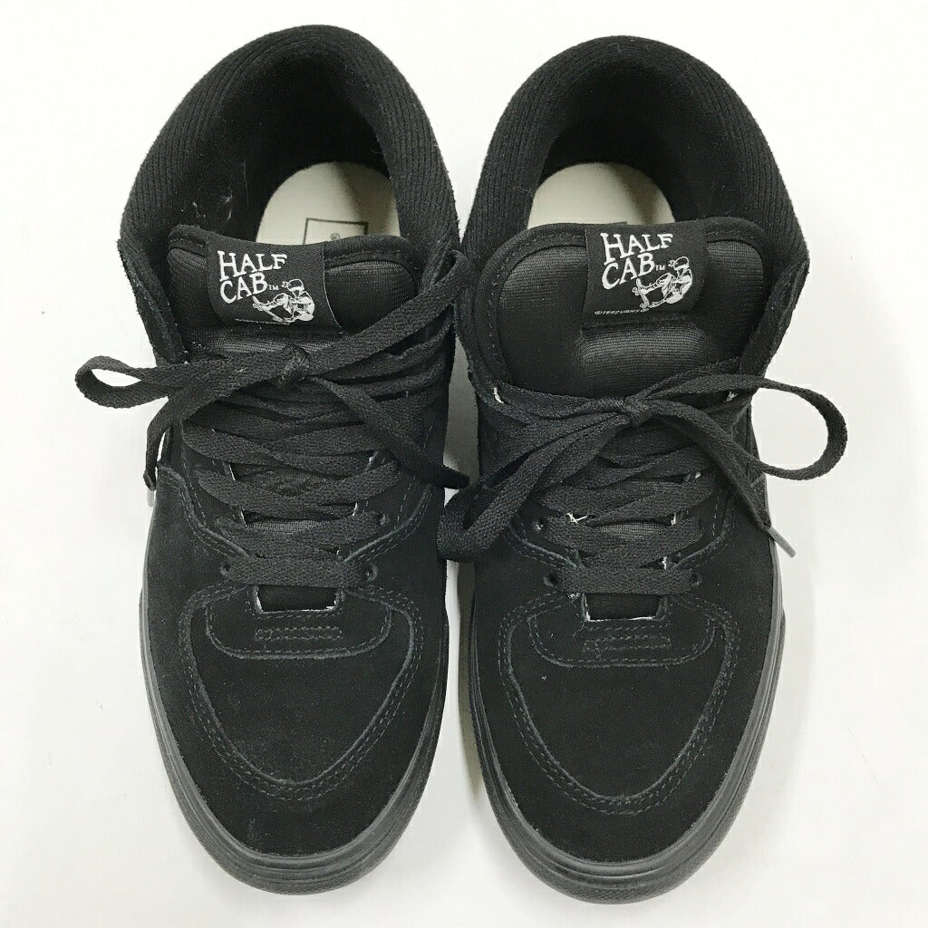 VANS SKATE HALF CAB Black Sneakers Size 27