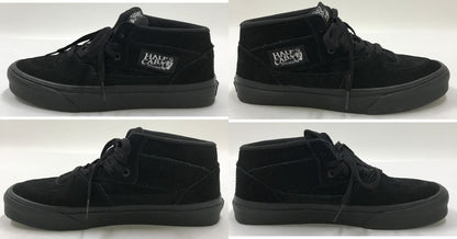 VANS SKATE HALF CAB Black Sneakers Size 27