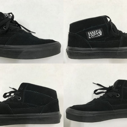 VANS SKATE HALF CAB Black Sneakers Size 27