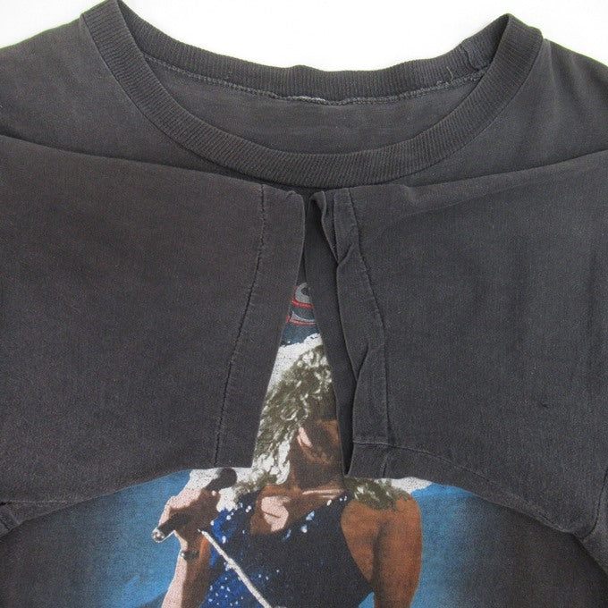 Whitesnake 1987 David Coverdale Tour T-Shirt Black Size L