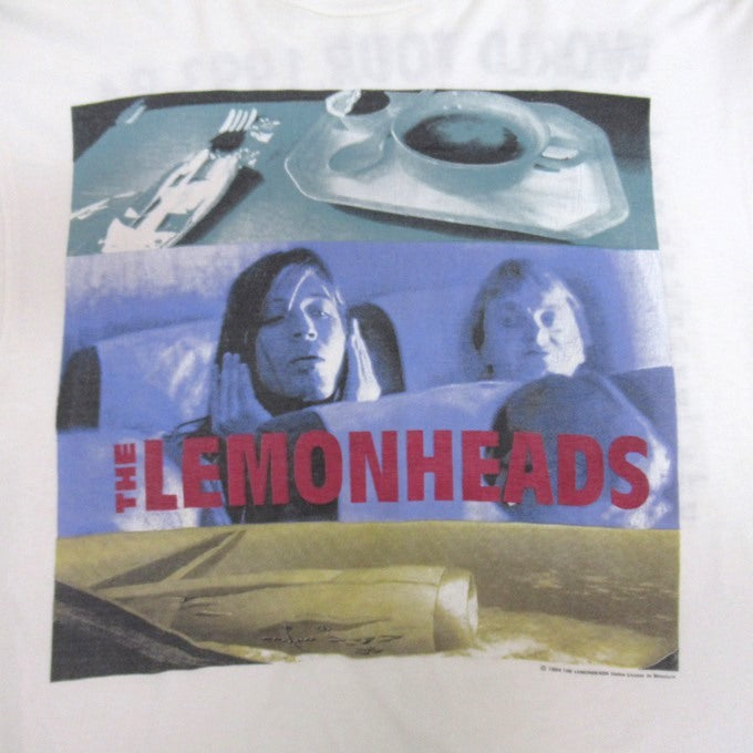 The Lemonheads 90s "Come On Feel" Band Shirt White Size L