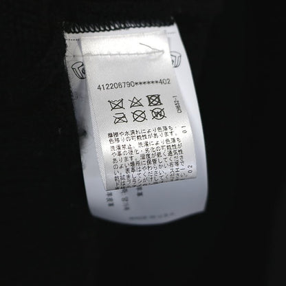 CHROME HEARTS Cashmere Cross Patch Knit Hoodie Black Size M