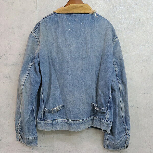 Maison Margiela Vintage Wash Denim Jacket Blue Size 46