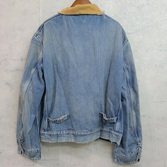 Maison Margiela Vintage Wash Denim Jacket Blue Size 46