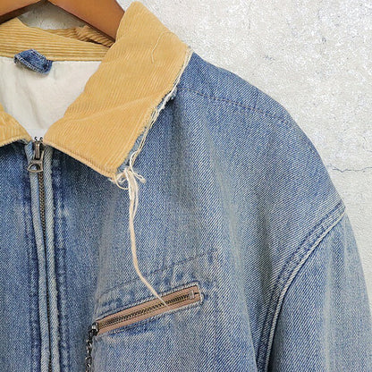 Maison Margiela Vintage Wash Denim Jacket Blue Size 46