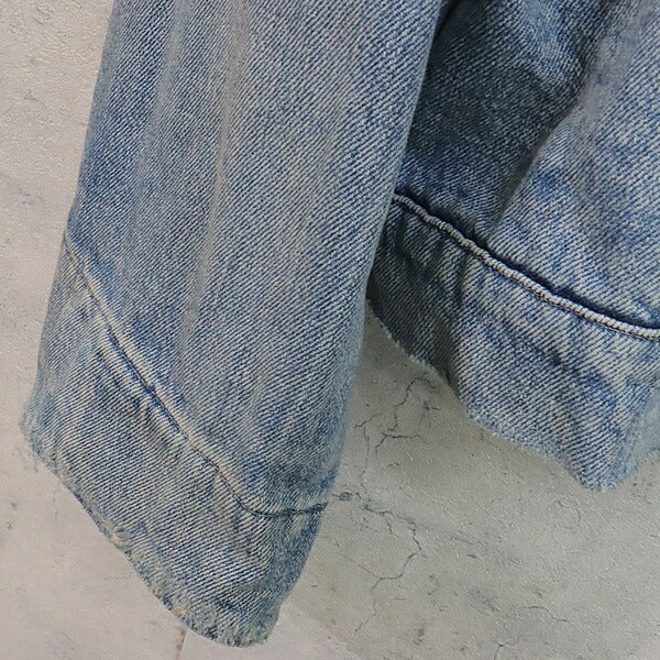 Maison Margiela Vintage Wash Denim Jacket Blue Size 46