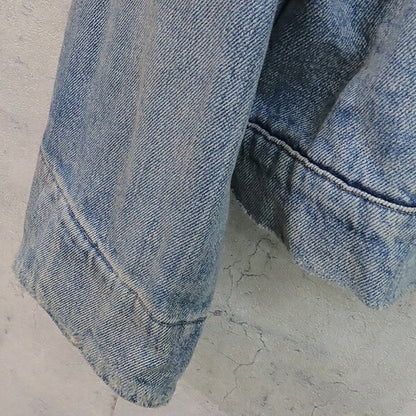 Maison Margiela Vintage Wash Denim Jacket Blue Size 46