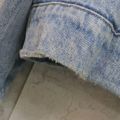 Maison Margiela Vintage Wash Denim Jacket Blue Size 46