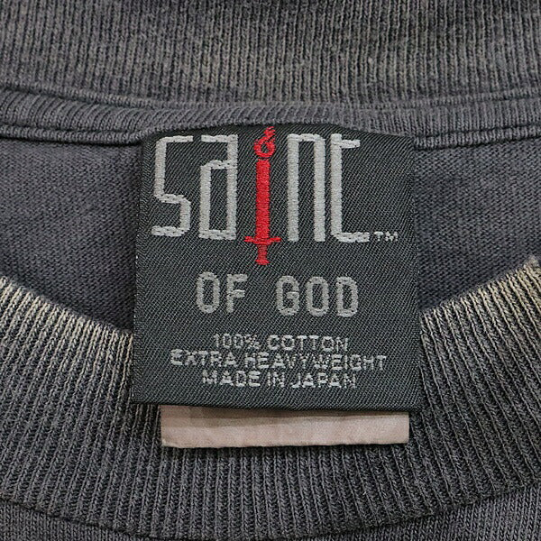 SAINT MICHAEL 25SS FG_SS TEE T-Shirt Gray Size OS