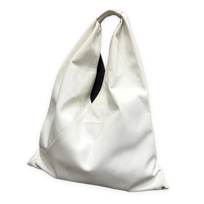 MM6 23AW Japanese Triangle Tote Bag White Size ONE SIZE