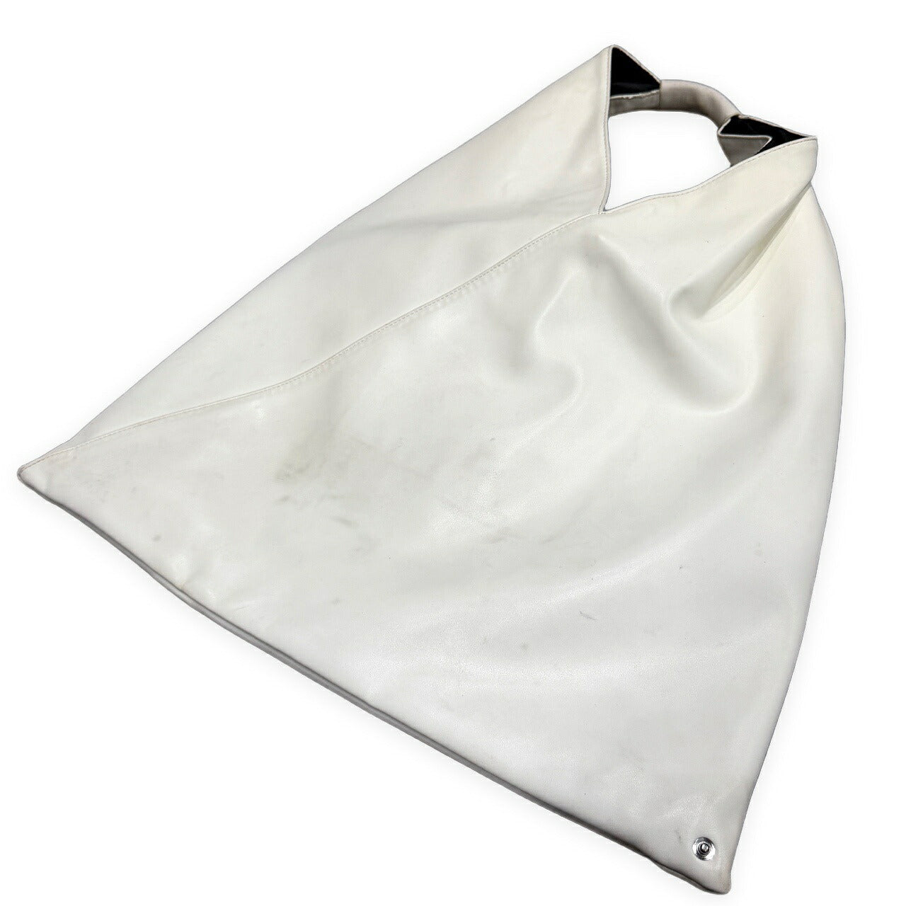 MM6 23AW Japanese Triangle Tote Bag White Size ONE SIZE