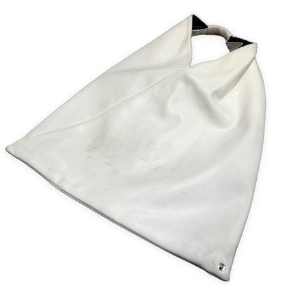 MM6 23AW Japanese Triangle Tote Bag White Size ONE SIZE