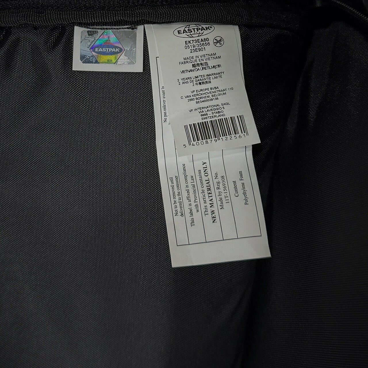 White Mountaineering x EASTPAK Backpack Black Size ONE SIZE