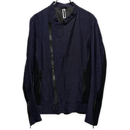 LA PROVOCAZIONE ETERNA 16SS Linen Jersey Jacket Navy Size 5