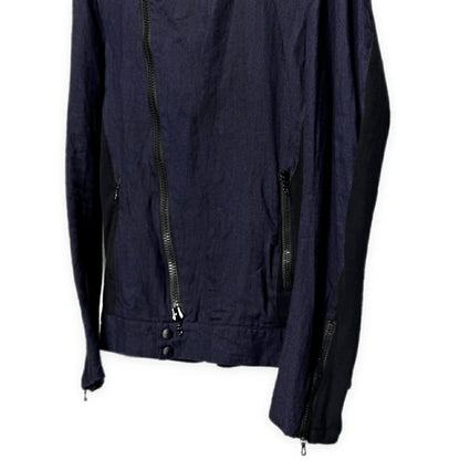 LA PROVOCAZIONE ETERNA 16SS Linen Jersey Jacket Navy Size 5