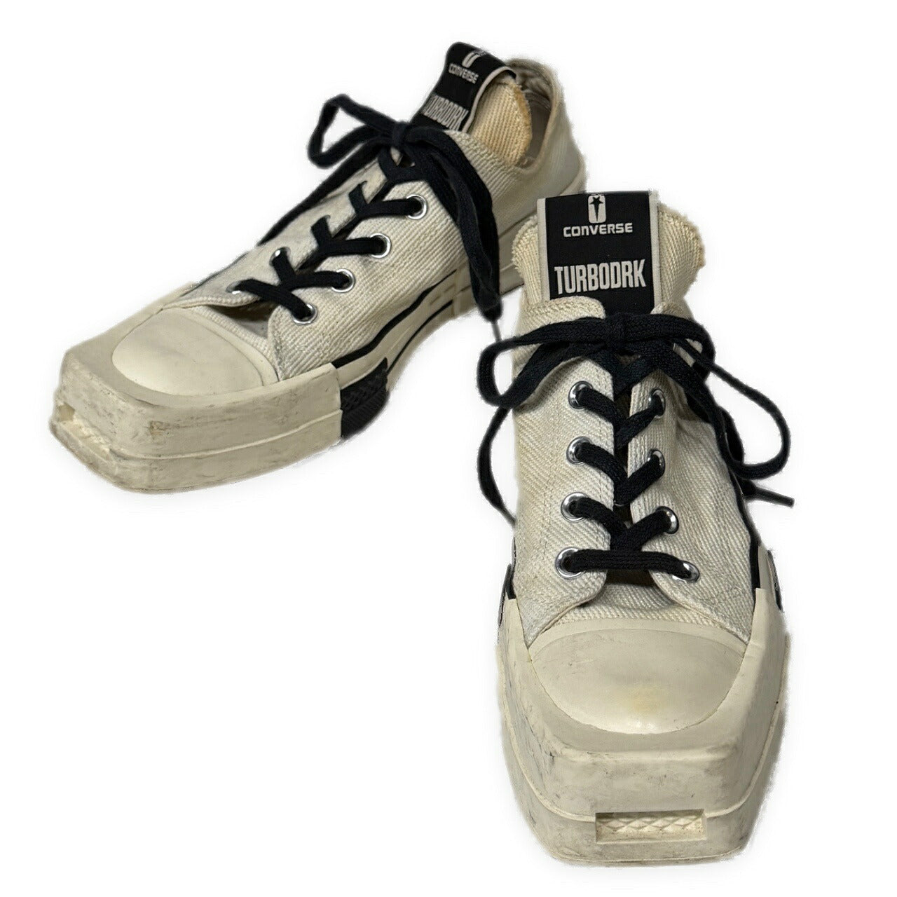 CONVERSE TURBODRK OX CHUCK Rick Owens Sneakers Gray Size 25