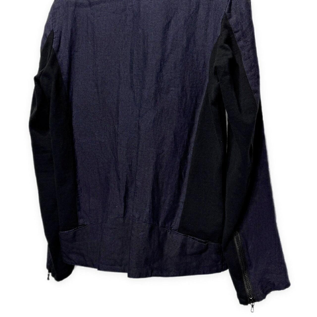 LA PROVOCAZIONE ETERNA 16SS Linen Jersey Jacket Navy Size 5
