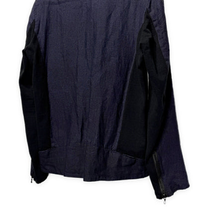 LA PROVOCAZIONE ETERNA 16SS Linen Jersey Jacket Navy Size 5