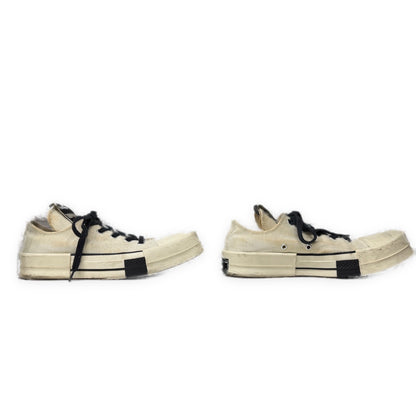 CONVERSE TURBODRK OX CHUCK Rick Owens Sneakers Gray Size 25