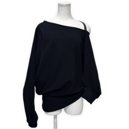 threeASFOUR ASFOUR Asymmetrical Brushed-Back Size 1
