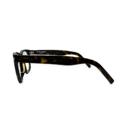 SAINT LAURENT SL Wellington Sunglasses Brown Size 50