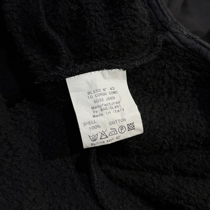 BLESS N°43 2011 Asymmetric High Sweatshirt Black