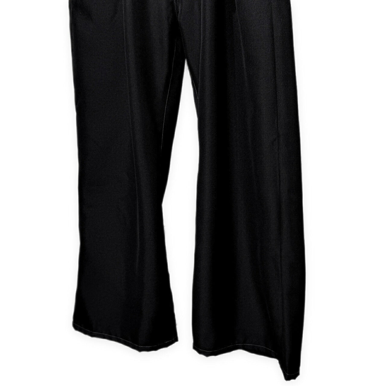 JieDa Wide One Tuck Straight Pants Black Size 1