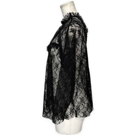 ahcahcum muchacha Polyester Top Black