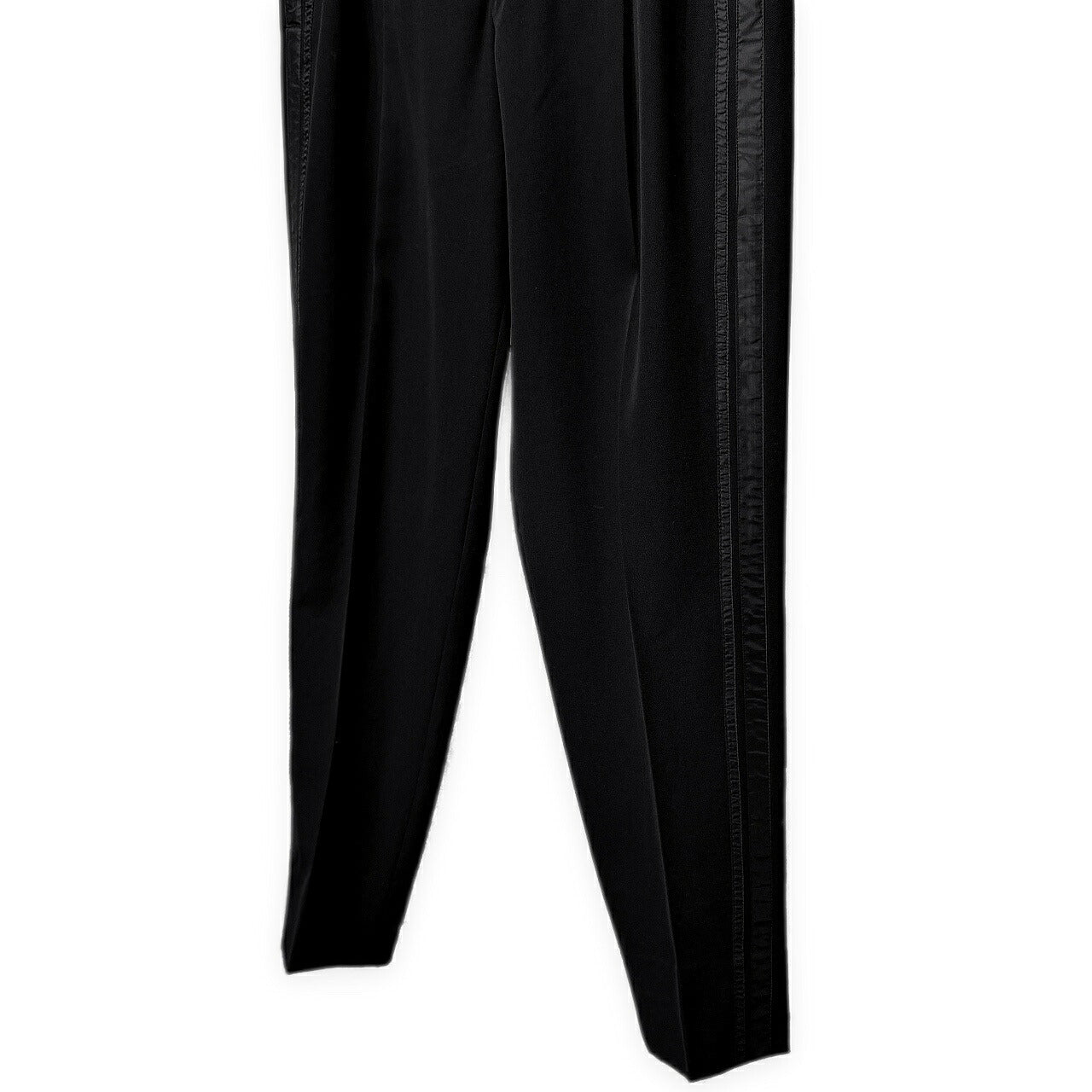 Y's for men 90s Wool Gabardine 2-Tuck Pants Black Size S
