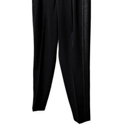 Y's for men 90s Wool Gabardine 2-Tuck Pants Black Size S