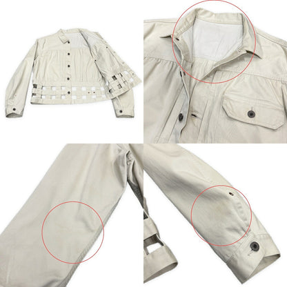 KAPITAL Vintage Satin Windowpane 1st Jacket Gray Size L