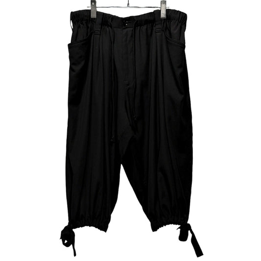 Yohji Yamamoto Pour Homme 13SS Gabardine Pants Black Size 3