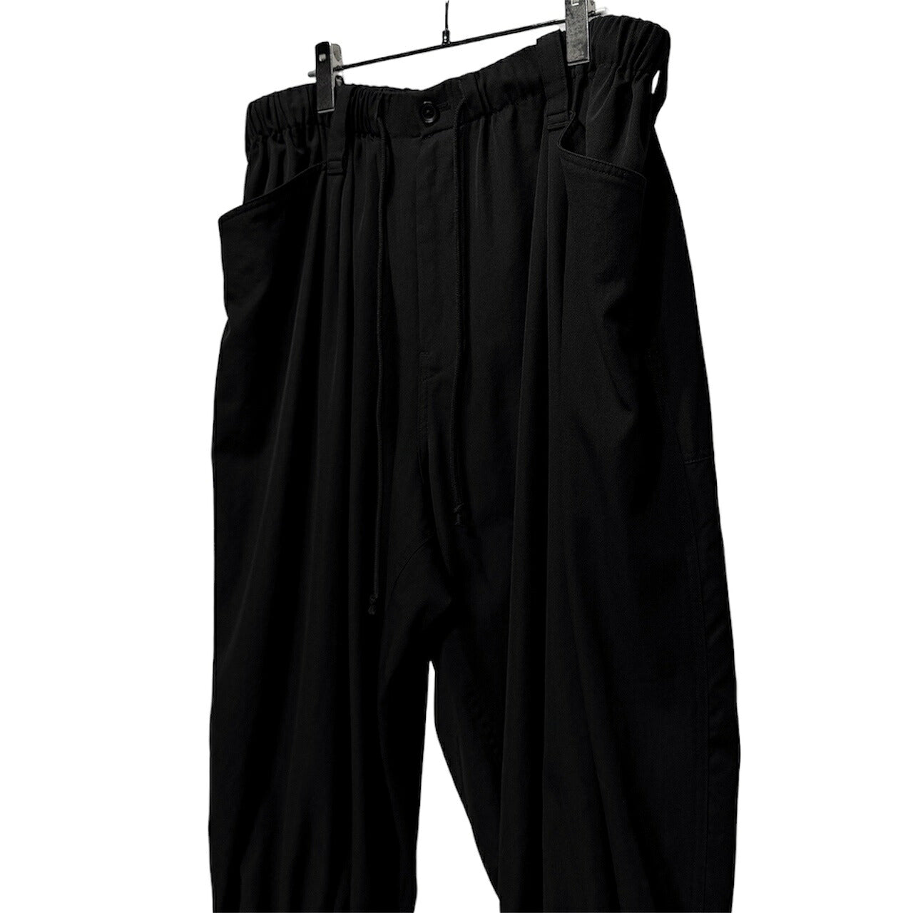 Yohji Yamamoto Pour Homme 13SS Gabardine Pants Black Size 3