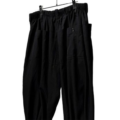Yohji Yamamoto Pour Homme 13SS Gabardine Pants Black Size 3