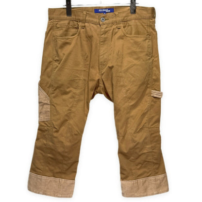 JUNYA WATANABE MAN 16AW Paneled Cropped Pants Brown Size M