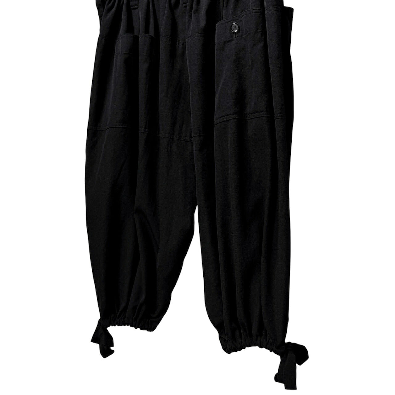 Yohji Yamamoto Pour Homme 13SS Gabardine Pants Black Size 3