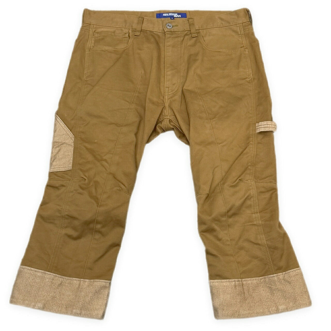 JUNYA WATANABE MAN 16AW Paneled Cropped Pants Brown Size M