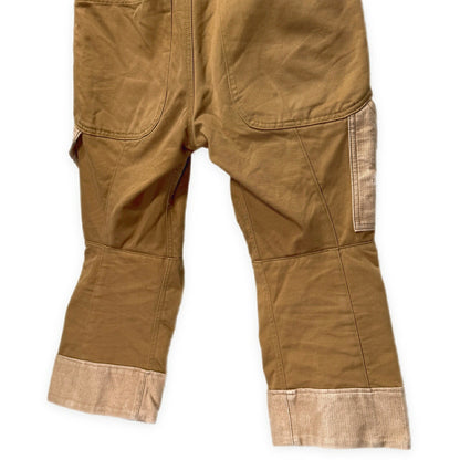 JUNYA WATANABE MAN 16AW Paneled Cropped Pants Brown Size M
