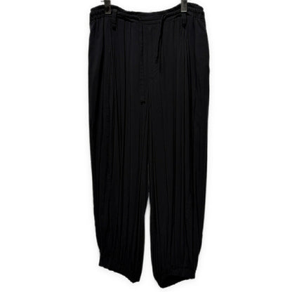 Yohji Yamamoto Pour Homme 13SS Rayon Pants Black Size 2
