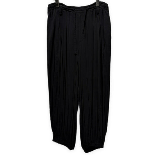 Yohji Yamamoto Pour Homme 13SS Rayon Pants Black Size 2
