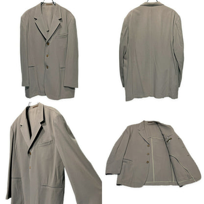 Y's for men 90s Wool 3-Button Suit Gray Size M