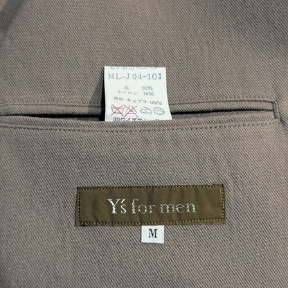 Y's for men 90s Wool 3-Button Suit Gray Size M
