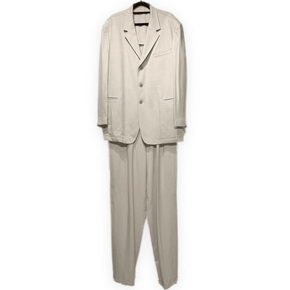 Y's for men 90s Archive Wool 3-Button Suit Gray Size M