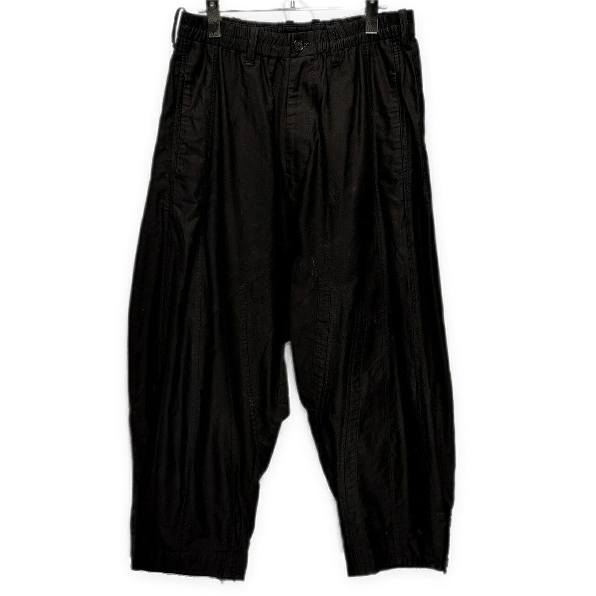 Yohji Yamamoto Pour Homme Cotton Twill Pants Black Size 2